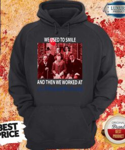 Horror Characters We Used To Smile And Then We Worked At Massmutual Hoodie