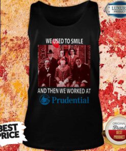 Horror Characters We Used To Smile And Then We Worked At Prudential Tank Top