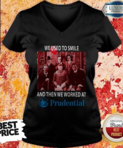 Horror Characters We Used To Smile And Then We Worked At Prudential V-neck