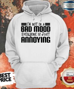 Nice I'm Not In A Bad Mood Everyone Is Just Annoying Hoodie