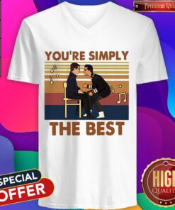 Nice You’re Simply The Best Vintages V-neck
