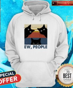 Official Cats Ew People Vintage Hoodie