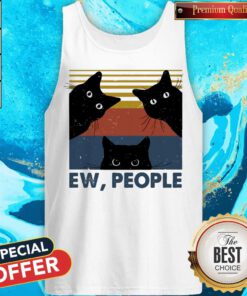 Official Cats Ew People Vintage Tank Top
