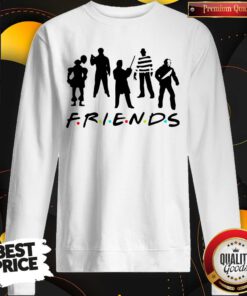 Official Halloween Horror Team Scary Movies Friends Sweatshirt