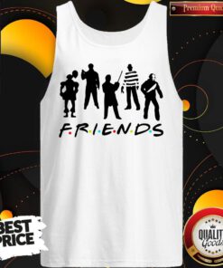 Official Halloween Horror Team Scary Movies Friends Tank Top