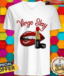 Original Lip And Lipstick Vergo Slay V-neck