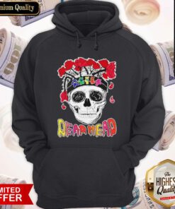Original Skull Deadhead Floral Hoodie