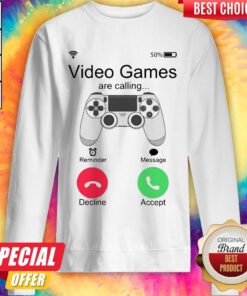 Original Video Games Are Calling Sweetshirt