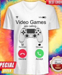 Original Video Games Are Calling V-neck