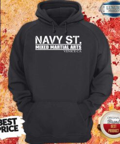 Perfect Navy St Mixed Martial Arts Venice CA Hoodie