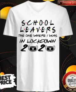 Perfect School Leavers The One Where I Was In Lockdown 2020 V-neck