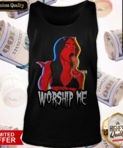 Perfect Worship Me Tee By Ghost And Darkness Tank Top