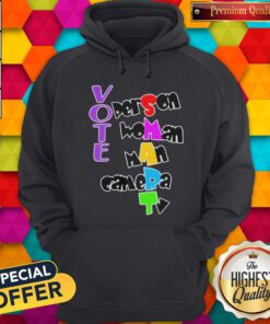 Person Woman Man Camera TV Shirt Anti Trump Shirt 2020 Elections Hoodie