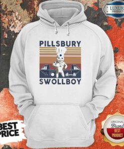 Premium Pillsbury Swollboy Chef Vintage Retro Hoodie
