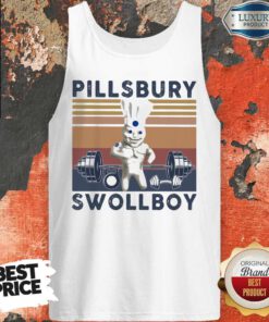 Premium Pillsbury Swollboy Chef Vintage Retro Tank Top