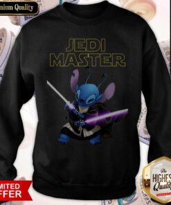 Pretty Stitch Jedi Master Star War Sweatshirt