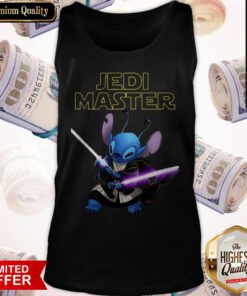 Pretty Stitch Jedi Master Star War Tank Top