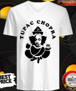 Pretty Tupac Chopra V-neck