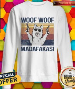 Pretty Woof Woof Madafakas Vintage Sweetshirt
