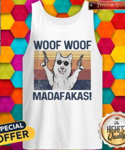 Pretty Woof Woof Madafakas Vintage Tank Top