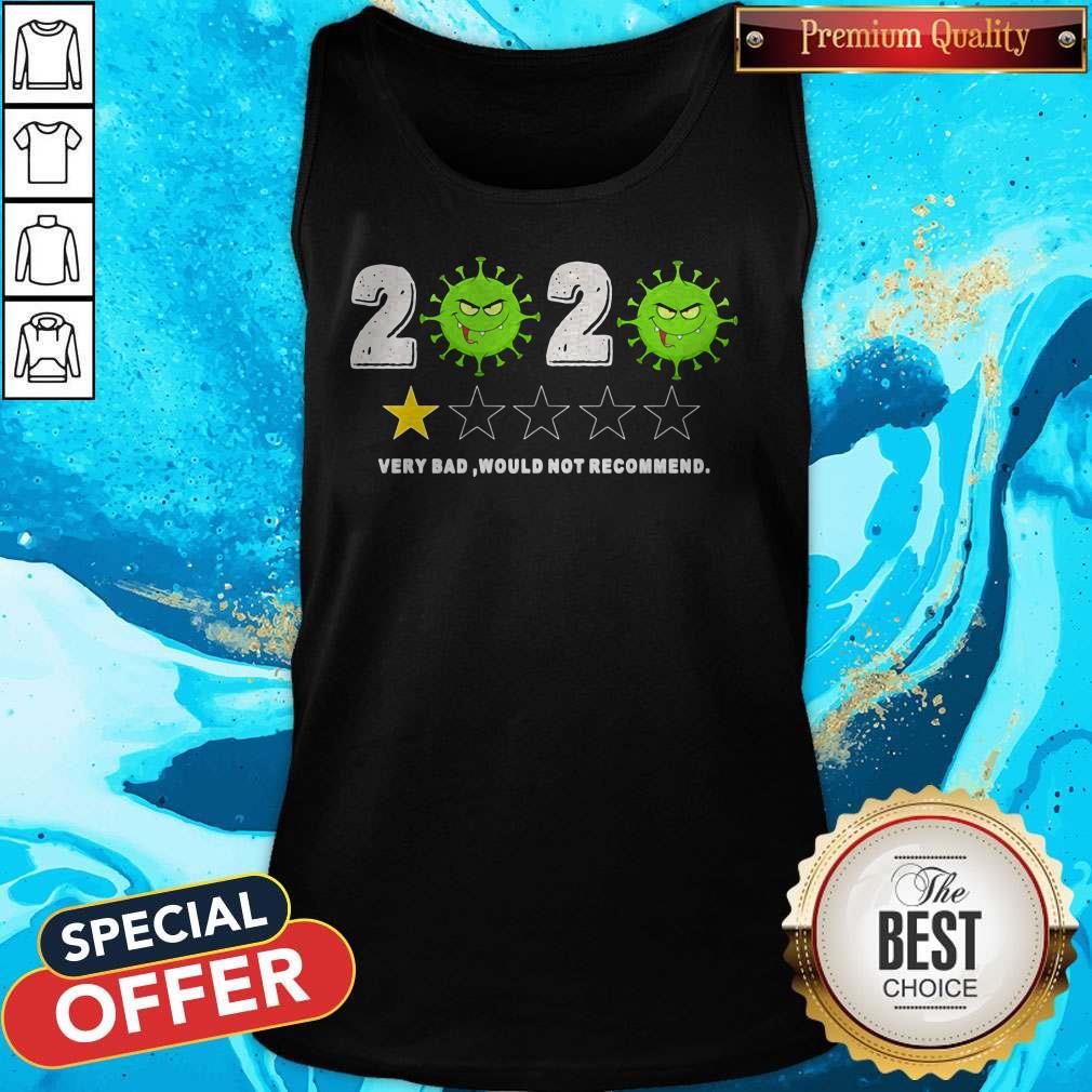 Coronavirus 2020 Very Bad Would Not Recommend Shirt - Image 3