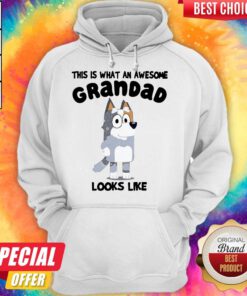 Hot Bandit Heeler This Is What An Awesome Grandad Looks Like Shirt
