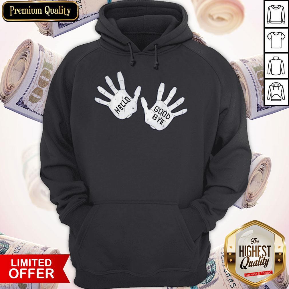 The Hello Goodbye Hands Academy 2020 Shirt - Image 5