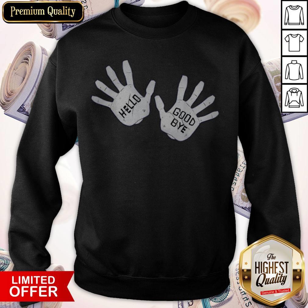 The Hello Goodbye Hands Academy 2020 Shirt - Image 4