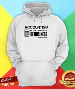 Accounting Is The Language Of Business Warren Buffett Hoodie