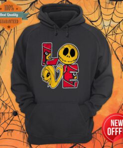 Arizona Cardinals Jack Skellington And Sally Love Hoodie