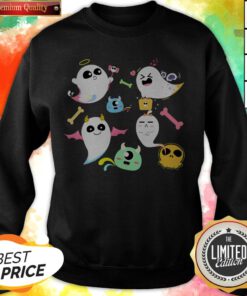 Cute Boo Little Cute Ghost Perfect This Halloween Sweatshirt