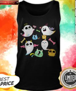 Cute Boo Little Cute Ghost Perfect This Halloween Tank Top
