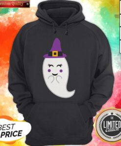 Cute Ghost With Hat Halloween Day 2020 Hoodie