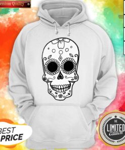 Day Of The Dead Dia De Muertos Skull Simple Halloween Hoodie