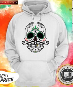 Day Of The Dead Fashion Sugar Skull Flower Crown Halloween Hoodie