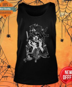 Dia De Los Muertos Sugar Skull Girl Tank Top