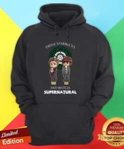 Drink Starbucks Winchester Coffee And Watch Supernatural Hoodie