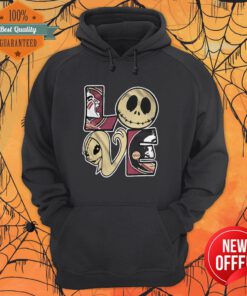 Florida State Seminoles Jack Skellington And Sally Love Hoodie