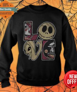 Florida State Seminoles Jack Skellington And Sally Love Sweatshirt