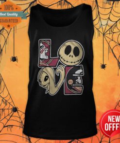 Florida State Seminoles Jack Skellington And Sally Love Tank Top