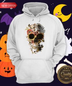 Garden Sugar Skull Day Of The Dead Hoodie