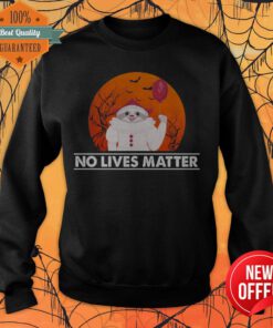 Great Sloth Pennywise No Lives Matter Halloween Sweatshirt