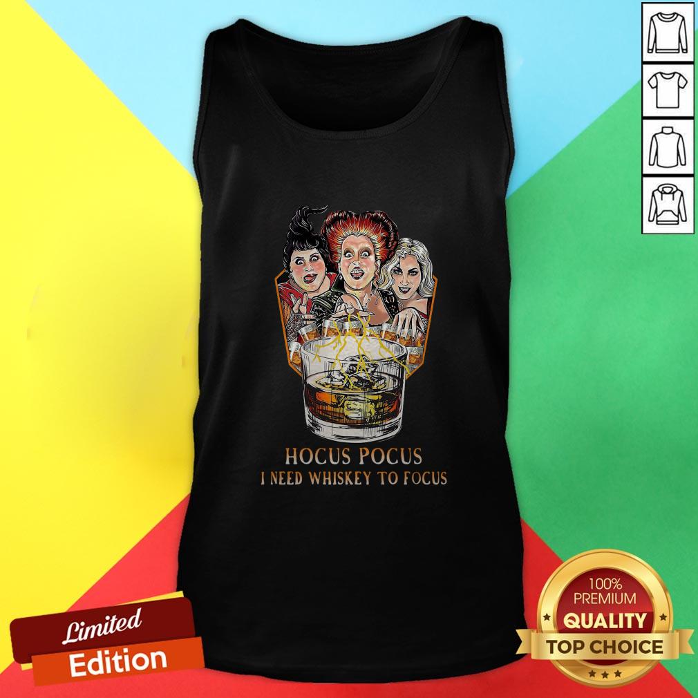Hocus Pocus I Need Whiskey To Focus T-Shirt - Image 3