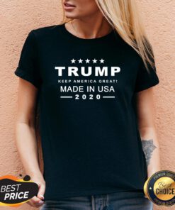 Keep America Great Trump 2020 Made In USA Elections V-neck