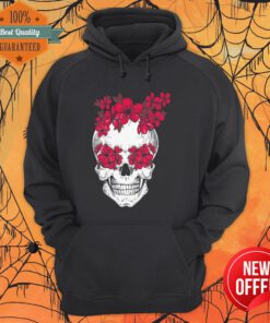 Mexican Skull Flower Lover Florist Cinco De Mayo Day Dead Hoodie