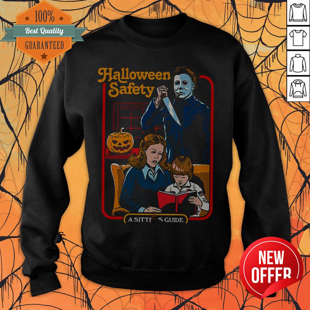Michael Myers Halloween Safety A Sitter’s Guide Shirt - Image 4