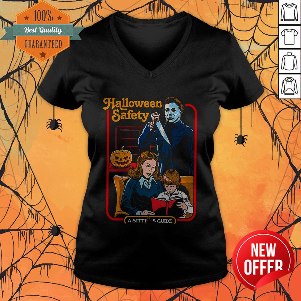 Michael Myers Halloween Safety A Sitter’s Guide Shirt - Image 2