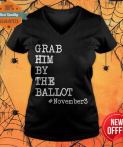 Nice Grab Him By The Ballot November 3 V-neck