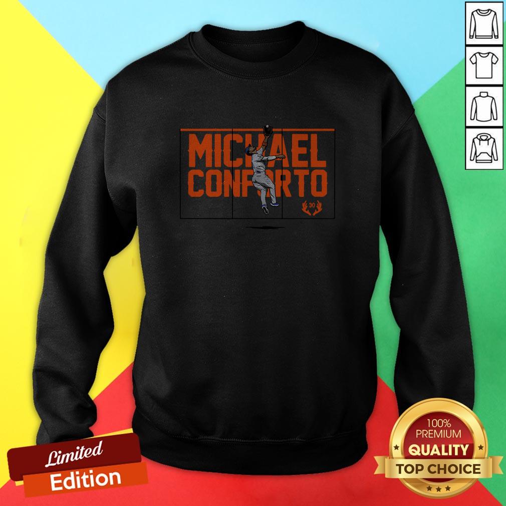 Nice Michael Conforto Silky Elk New York Shirt - Image 4