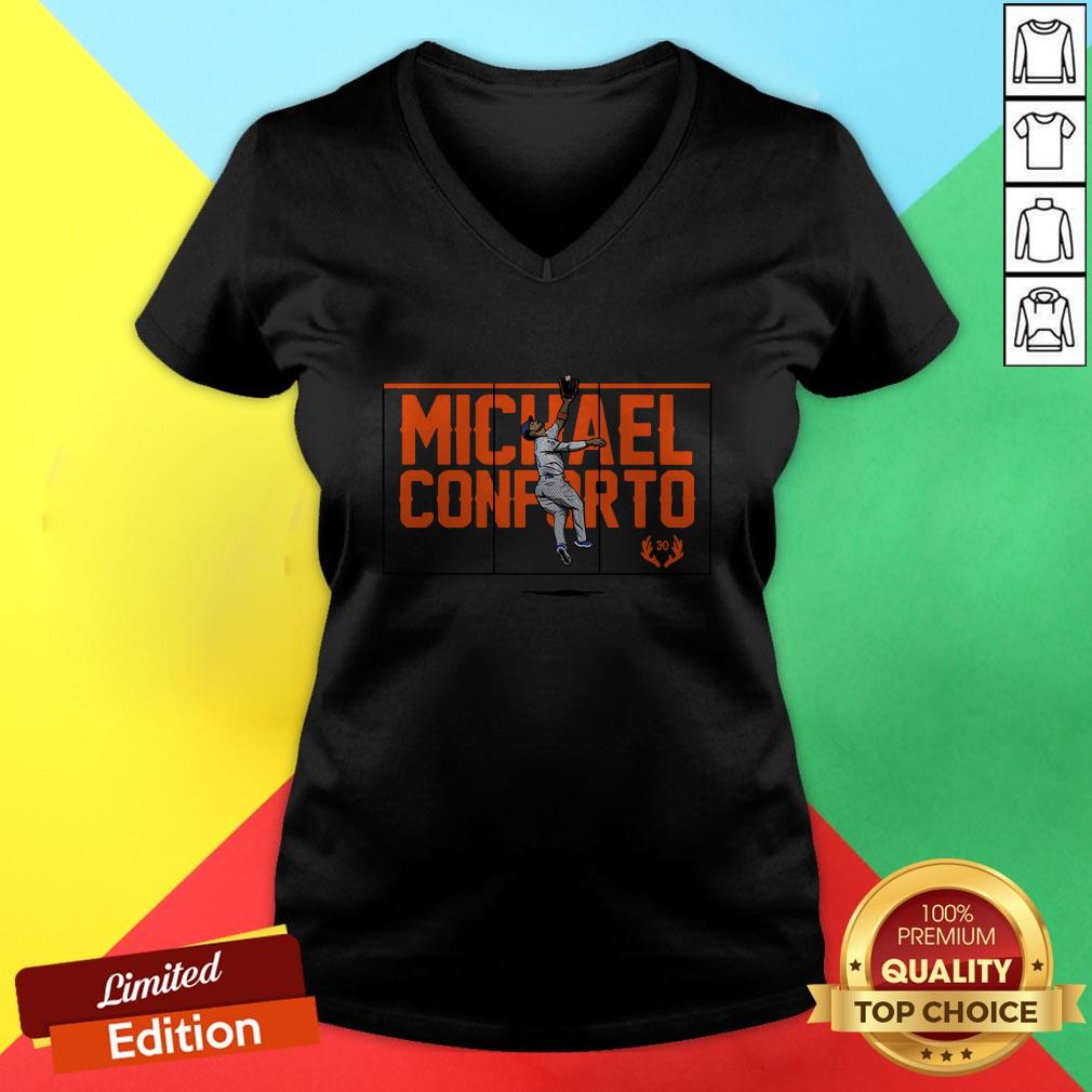 Nice Michael Conforto Silky Elk New York Shirt - Image 2